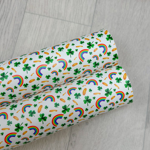 Lucky Shamrock Leatherette