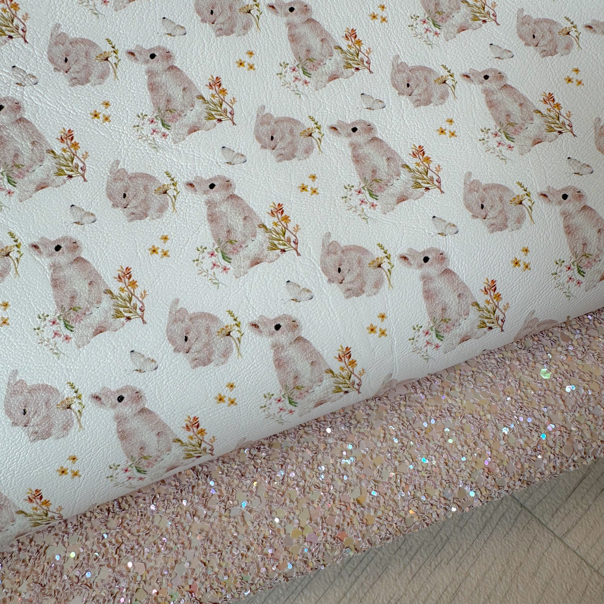 Cute Bunnys Glitter Duo