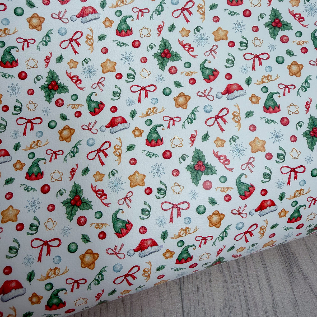 Festive Fun Faux Leather Sheet