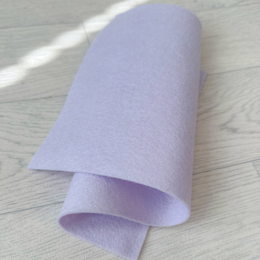 Sweet Lilac 100% Merino Wool Felt