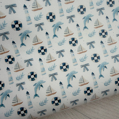 Dolphin Cove Leather Sheet