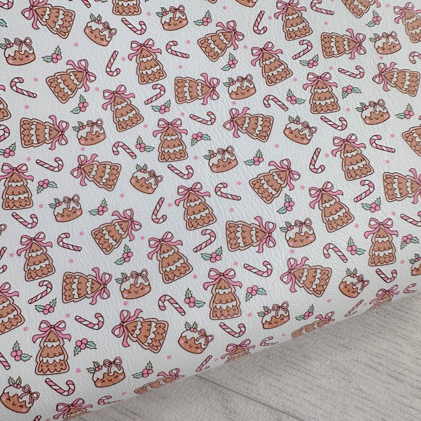 Christmas Yummy’s Pink Leatherette