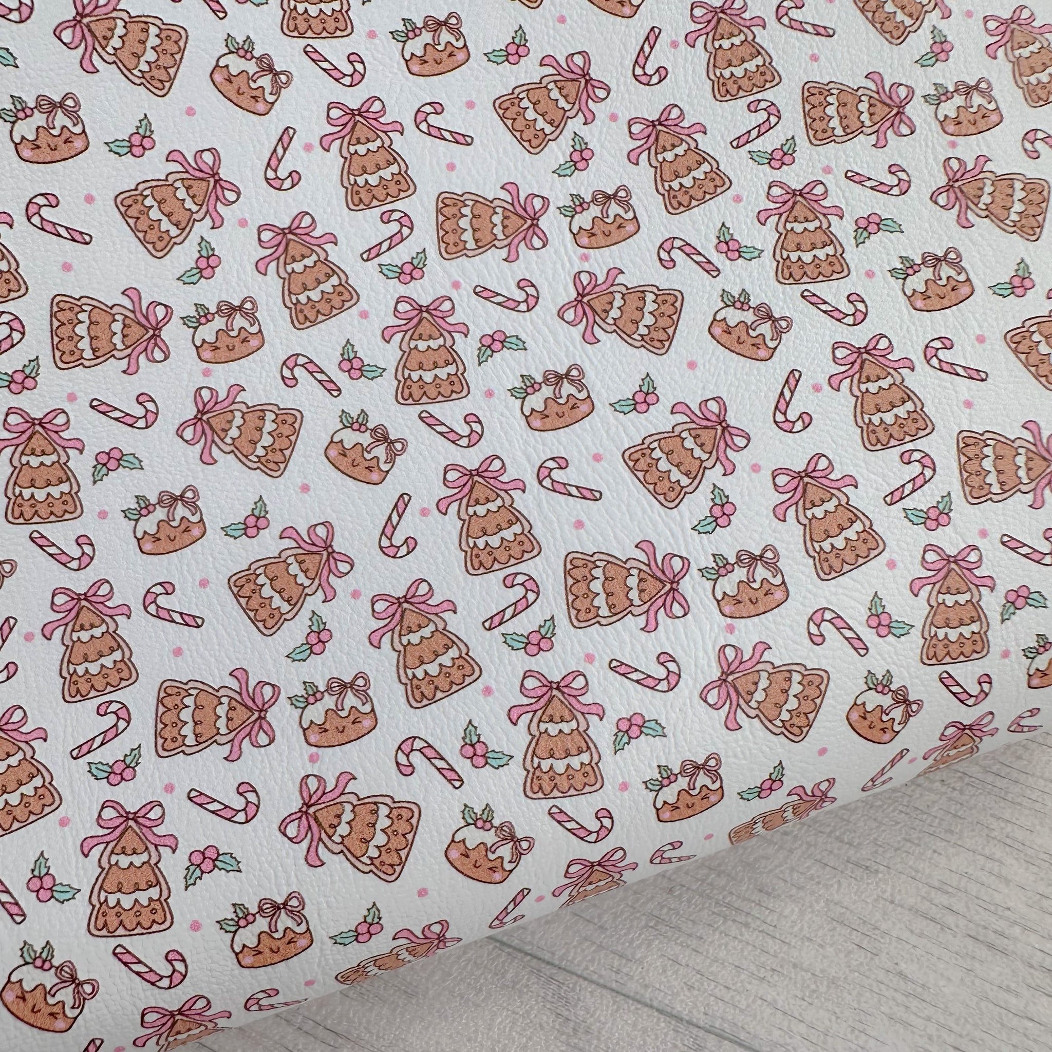 Christmas Yummy’s Pink Leatherette