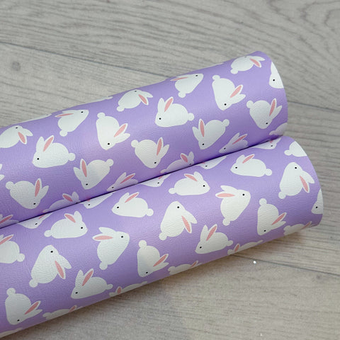Lilac Bunnymallows Leatherette