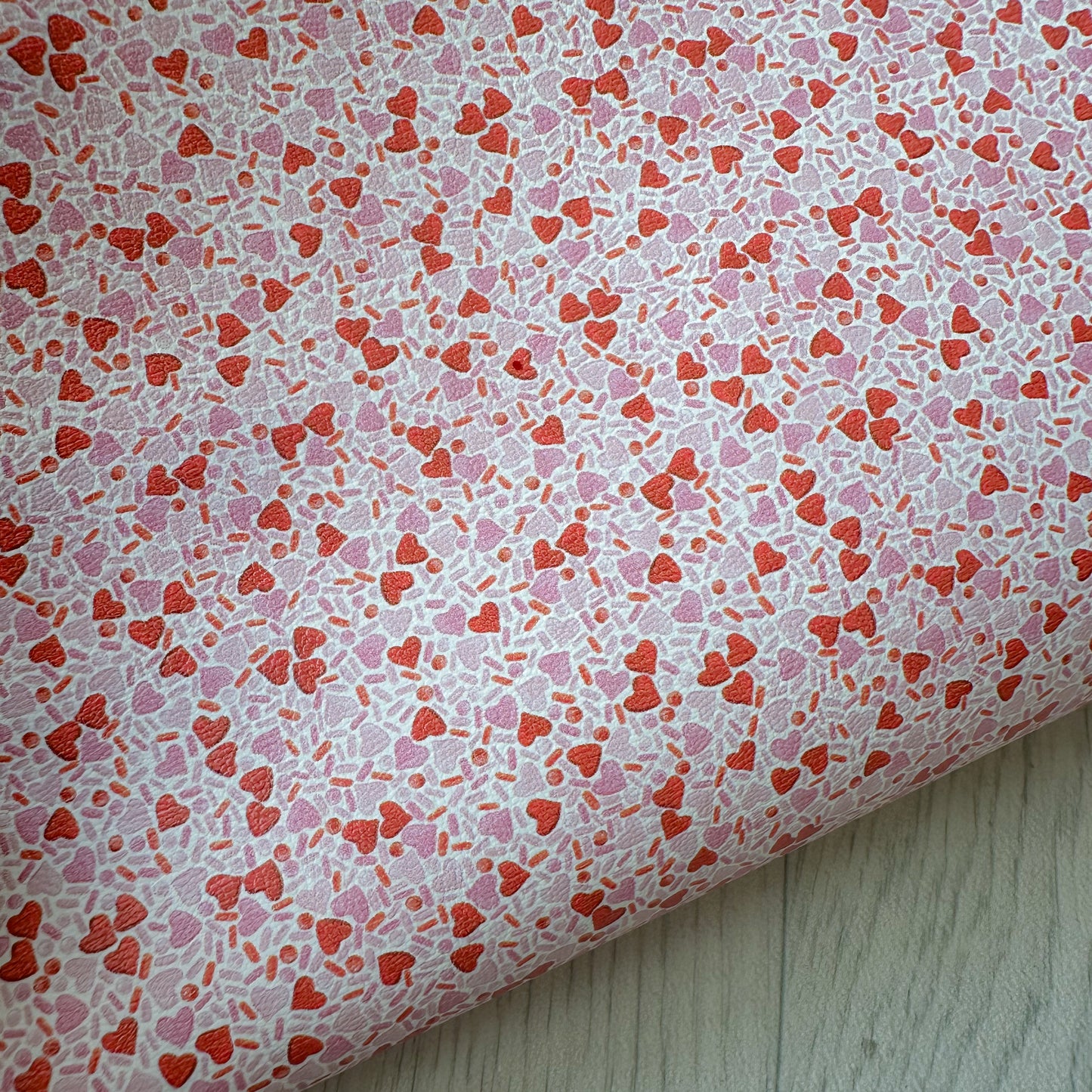 Valentines Sprinkles Leatherette