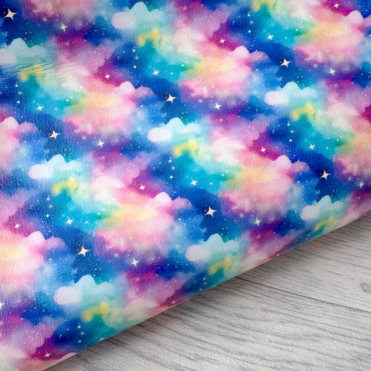 Rainbow Galaxy Leatherette
