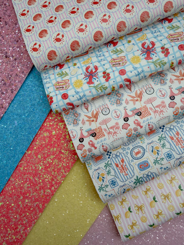 Italian Summer Glitter & Faux Leather Bundle