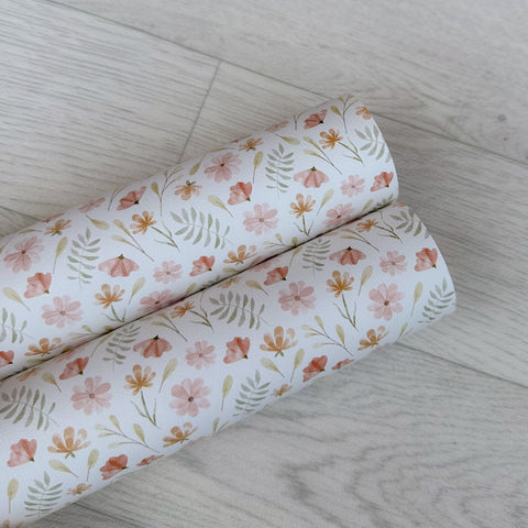 Blossom Beauty Floral Leatherette