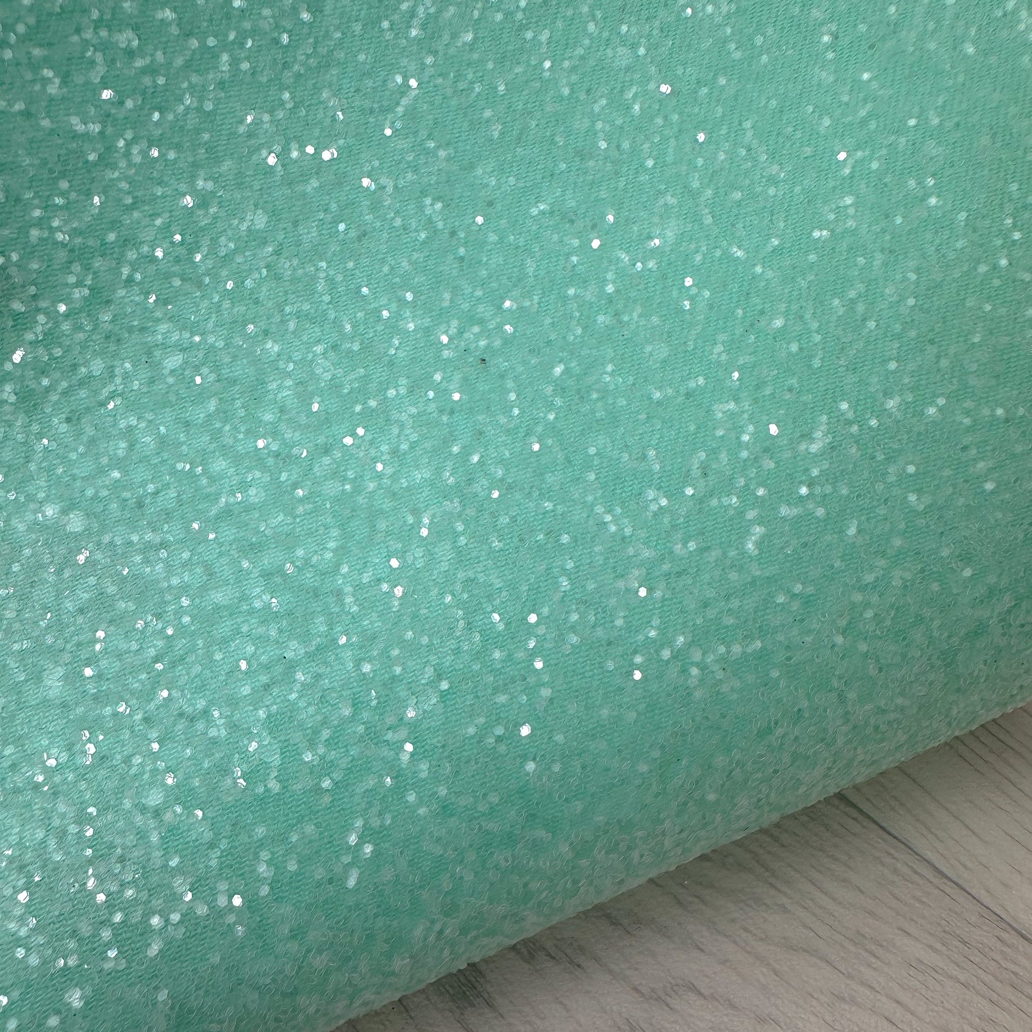 Mint Macaroon Chunky Glitter