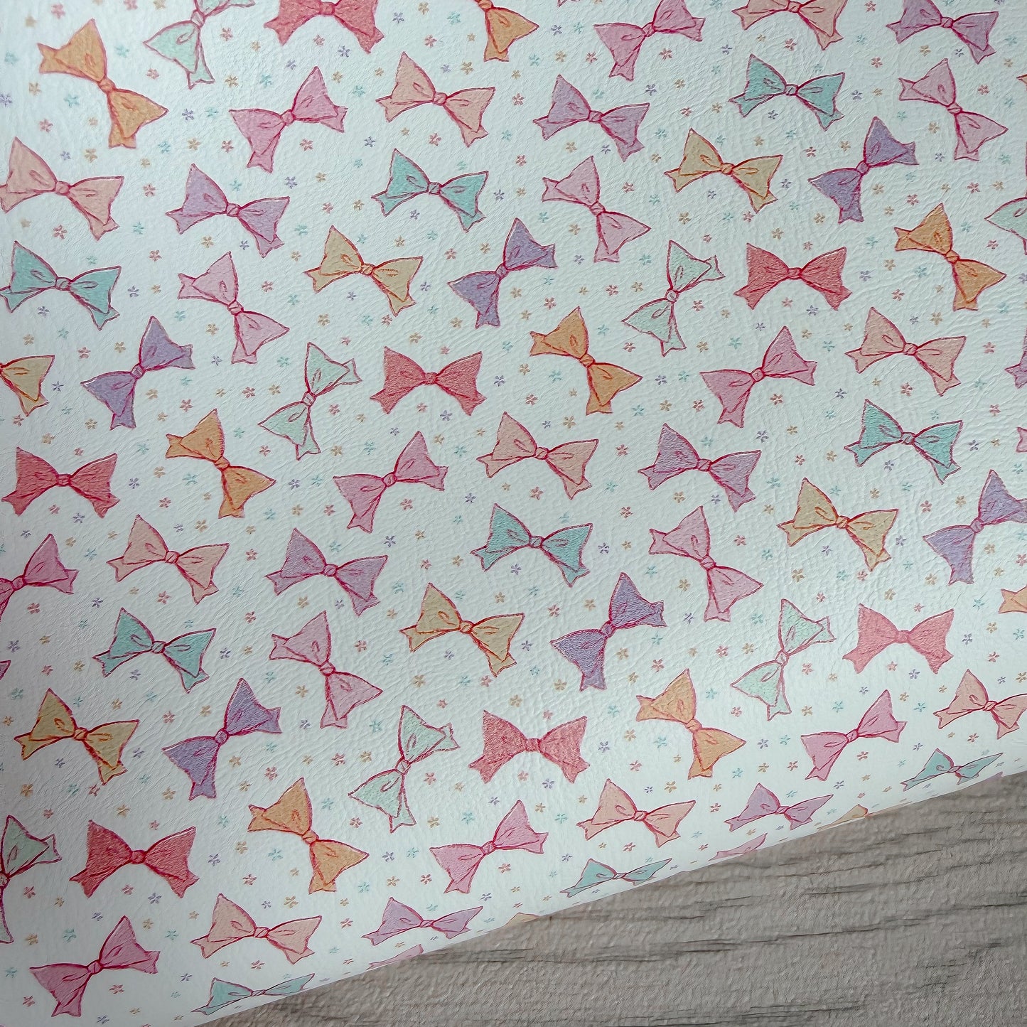 Macaroon Bows Leatherette