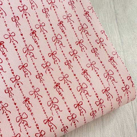 Bow Jewels Leatherette