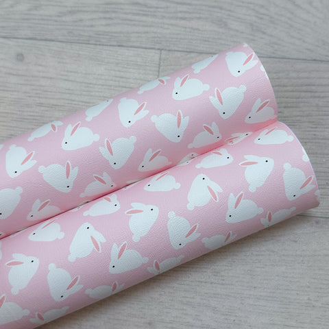 Pink Bunnymallows Leatherette