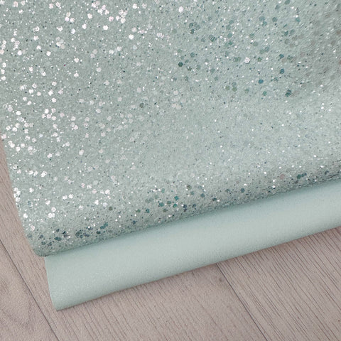 Blue Sugar Glitter & Suede Duo