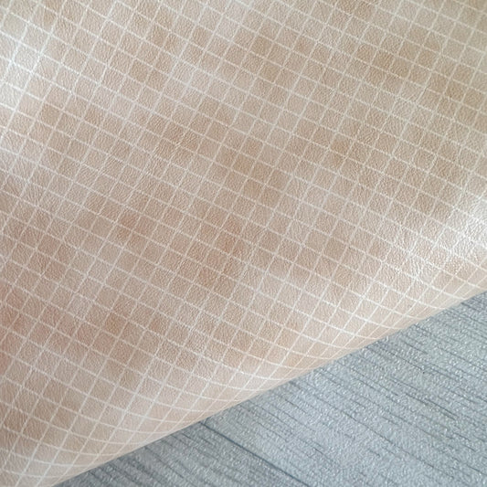 Pastel waffer Leatherette