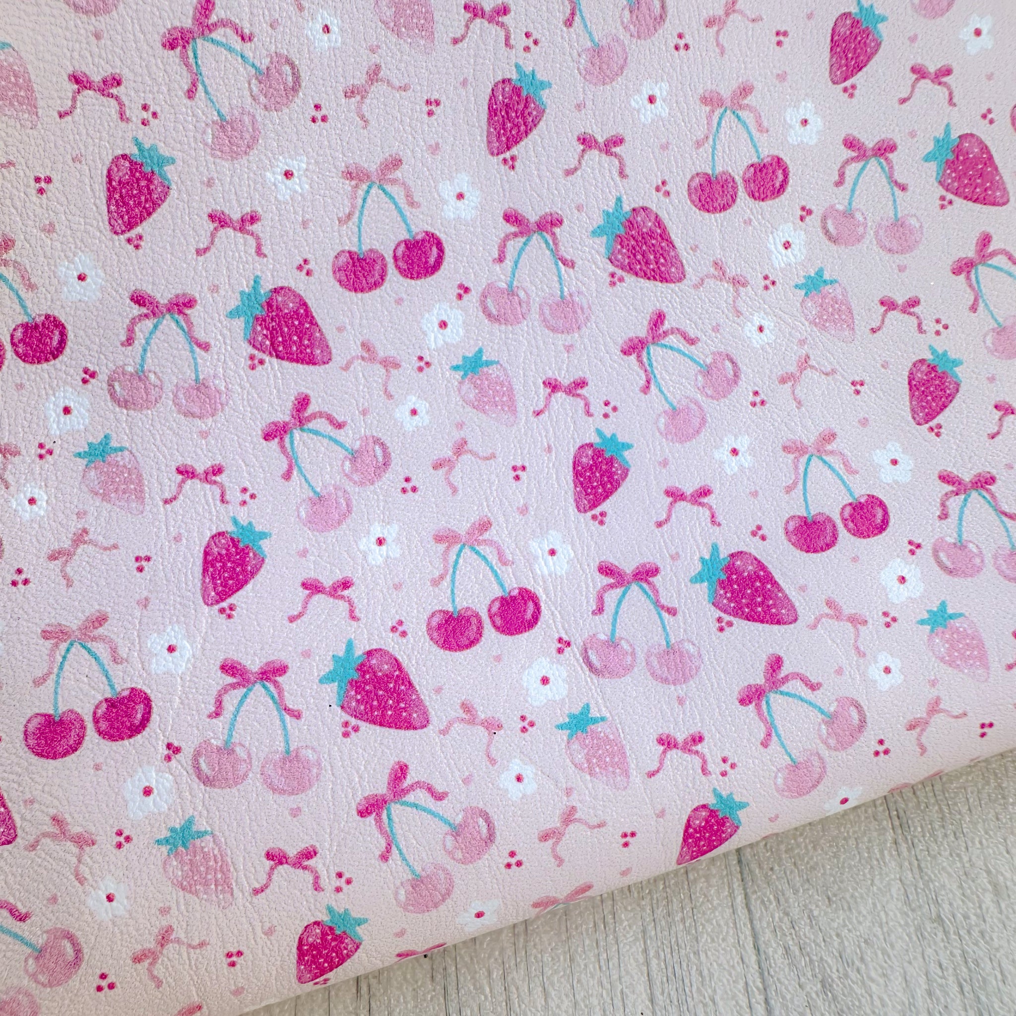 Cherrys & Berries Leatherette