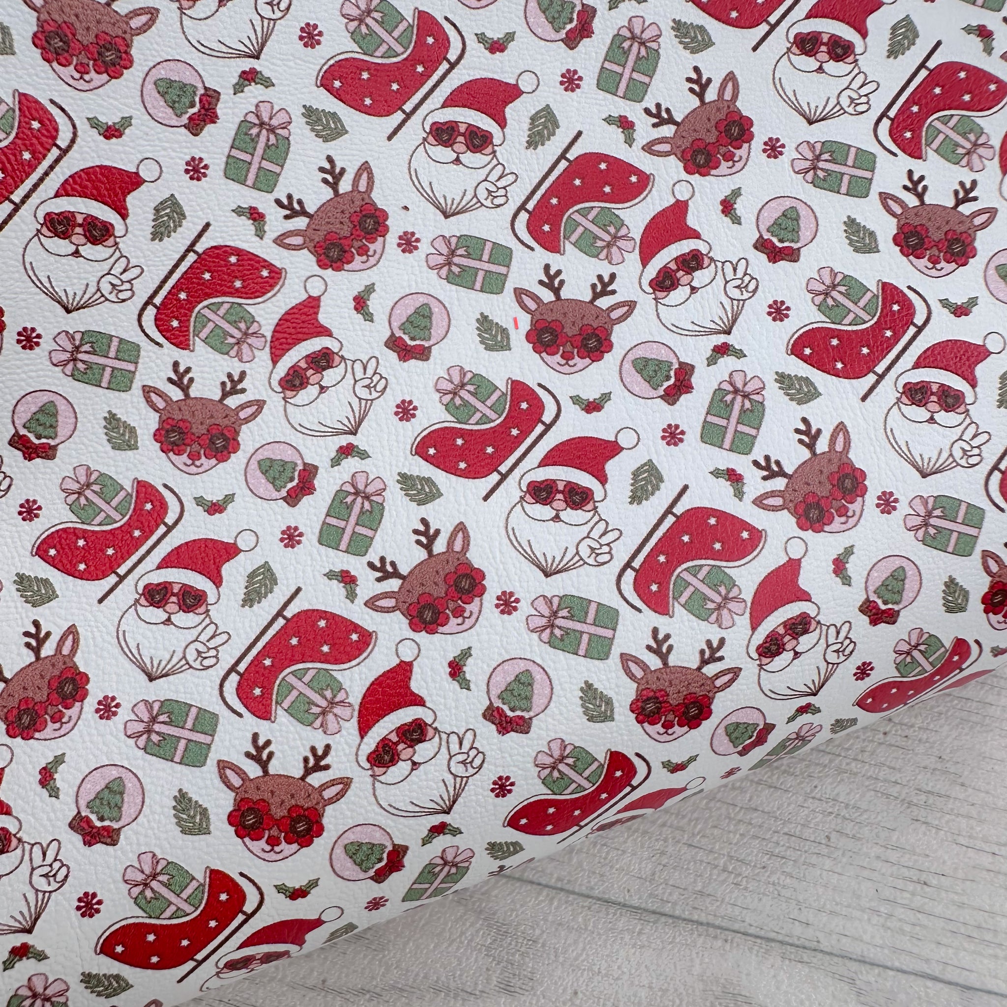 Cool Santa Leatherette