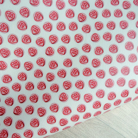 Love you Sweets Leatherette