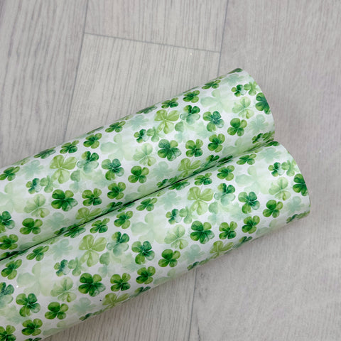 Four Leaf Clover Leatherette