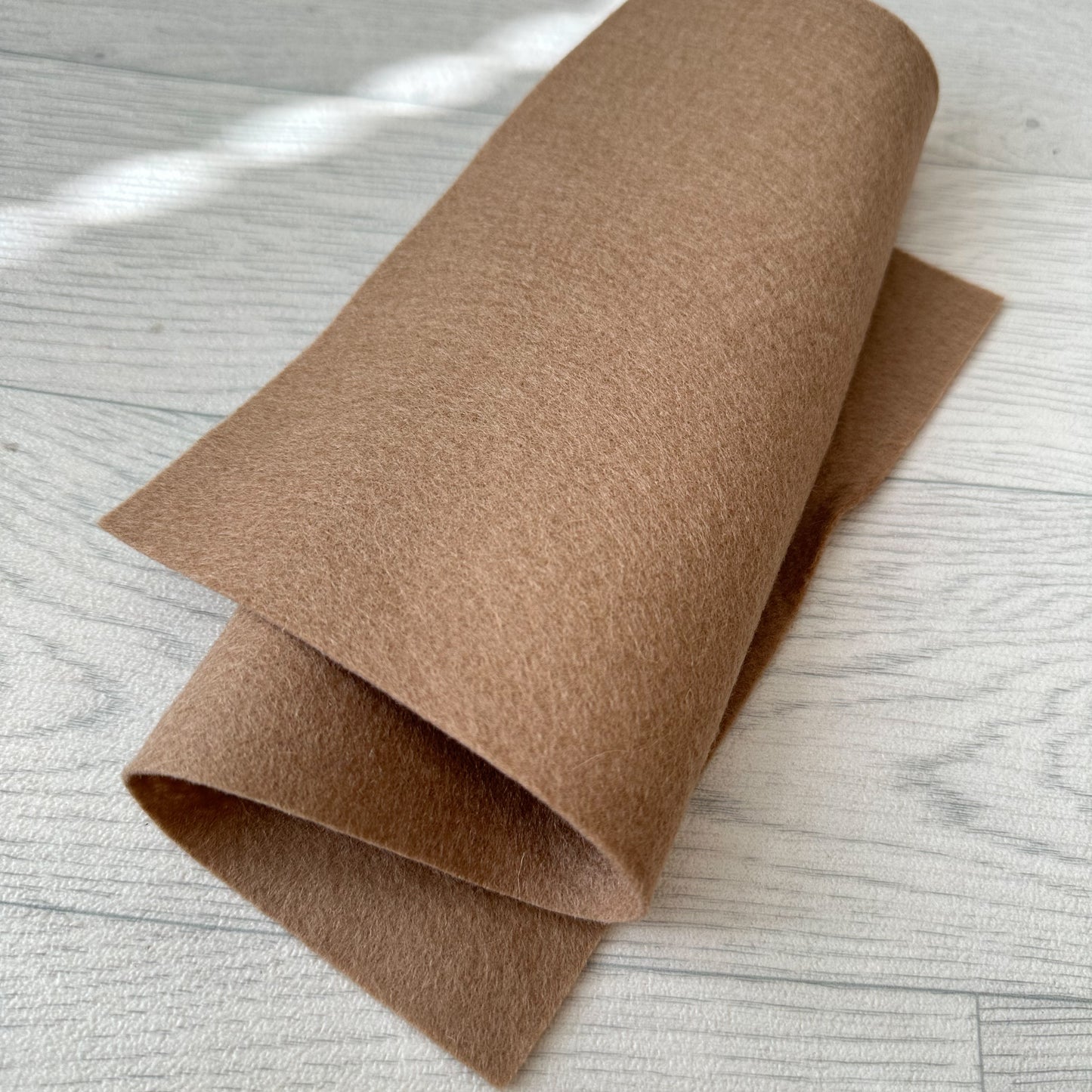 Cookie Dough 100% Merino Wool Felt