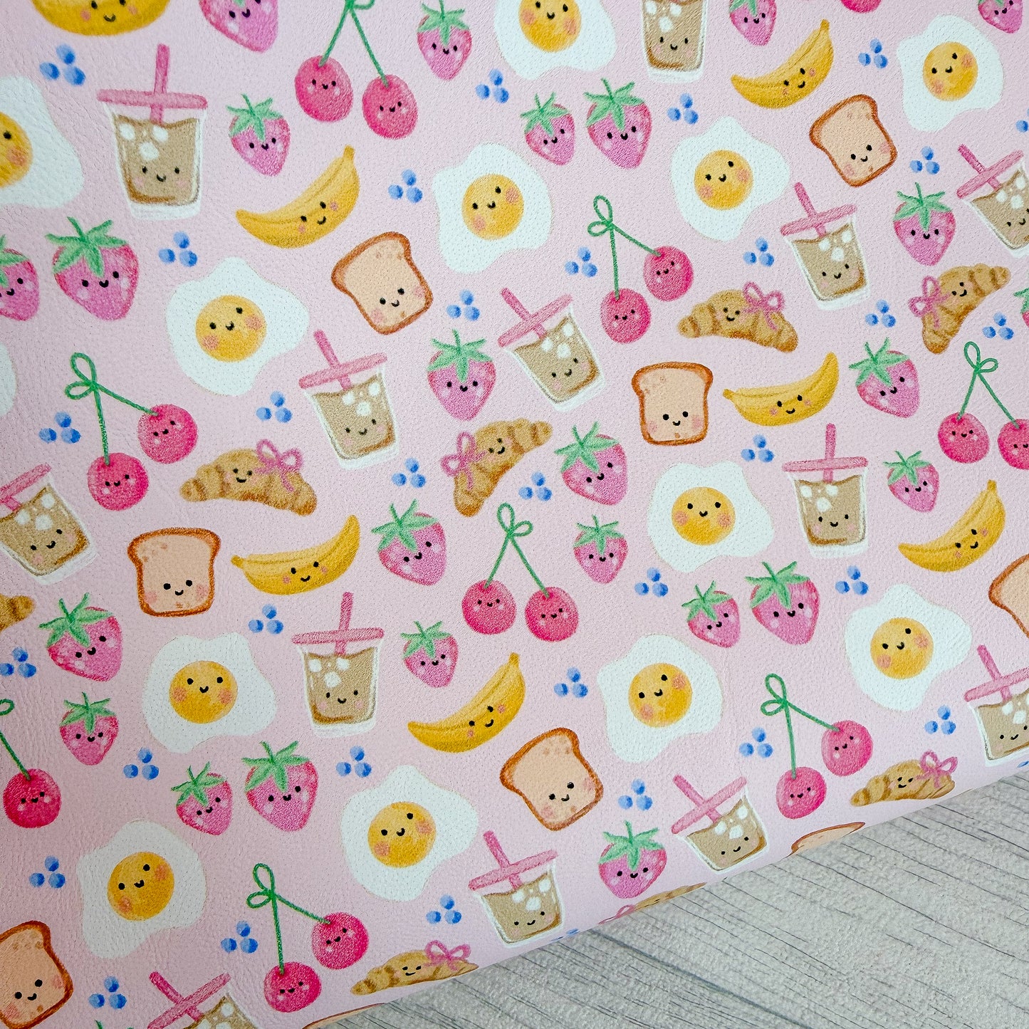 Breakfast Besties Faux Leather Sheet