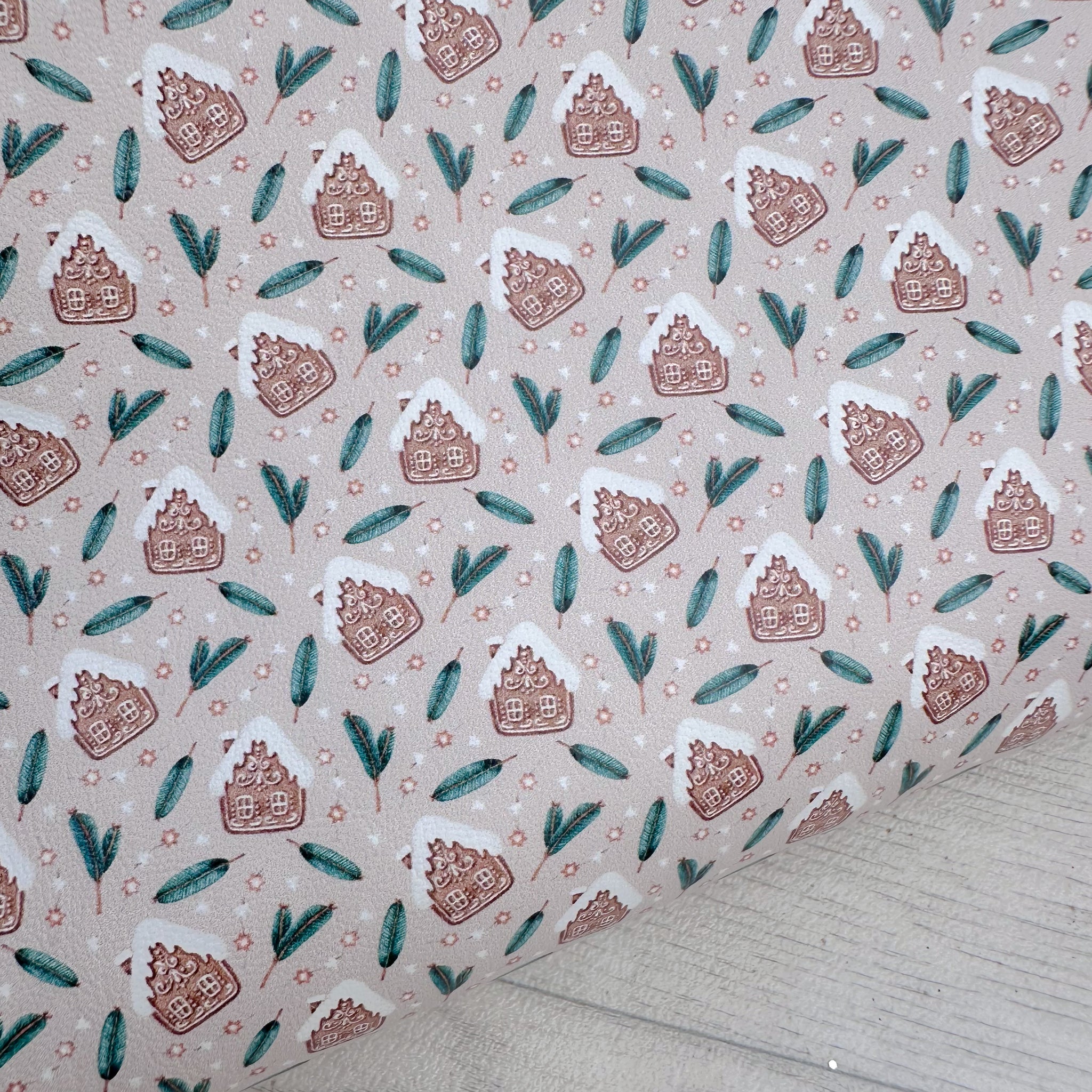 Nude Gingerbread Houses Leatherette