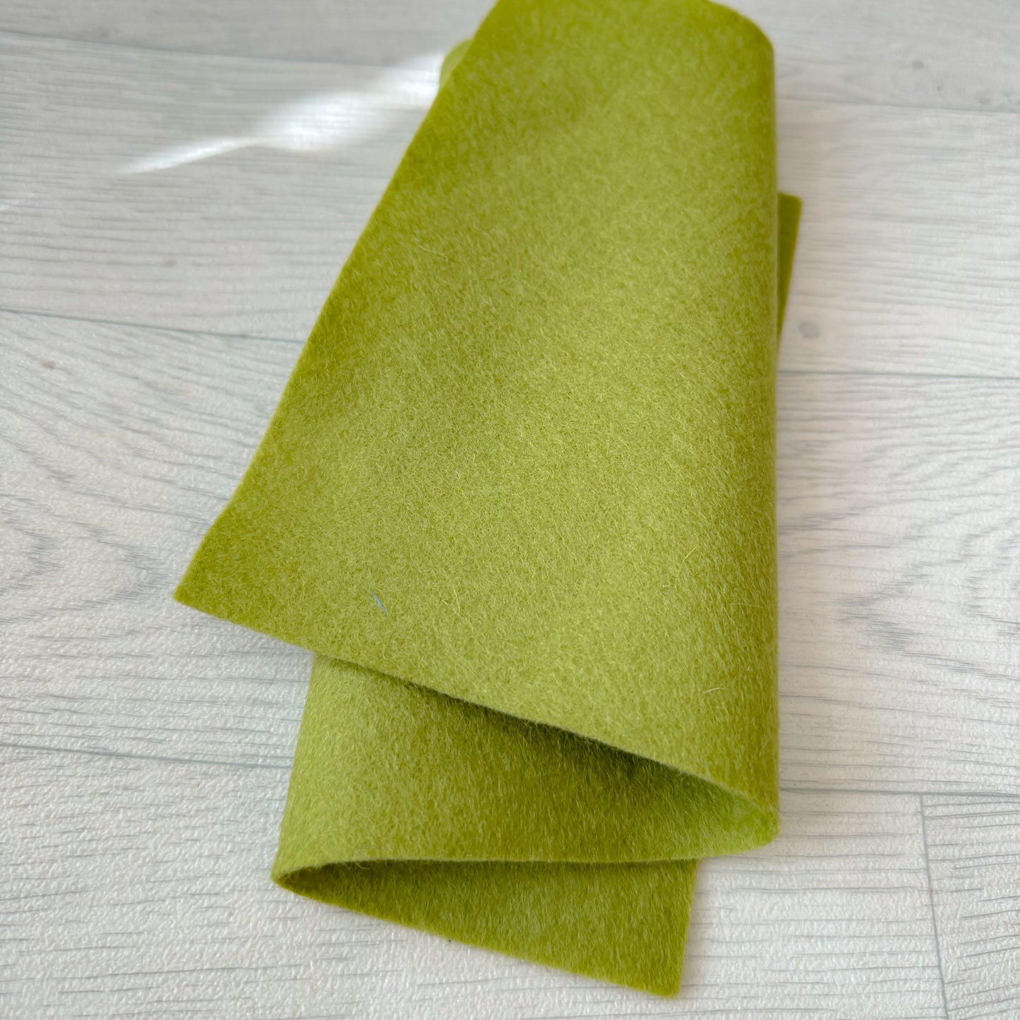 Leaf Green 100% Merino Wool Felt