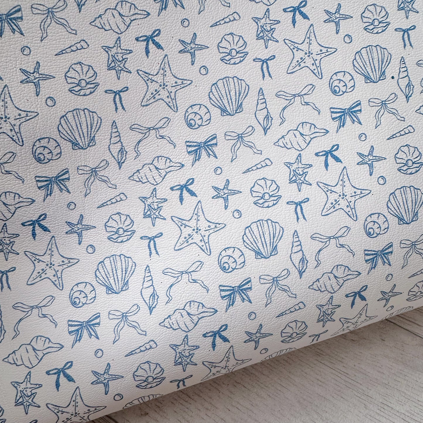 Coastal Bows Leatherette