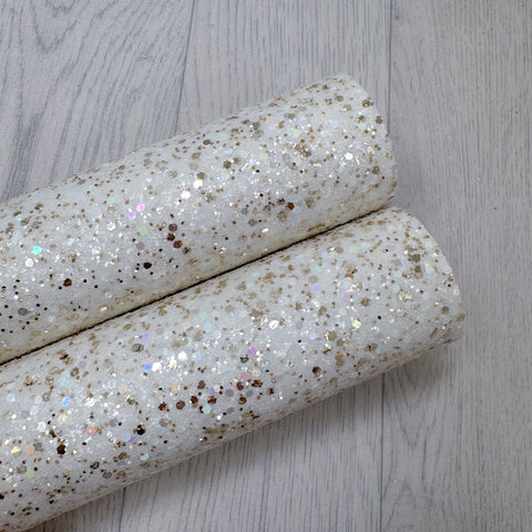 Celestial White Chunky Glitter