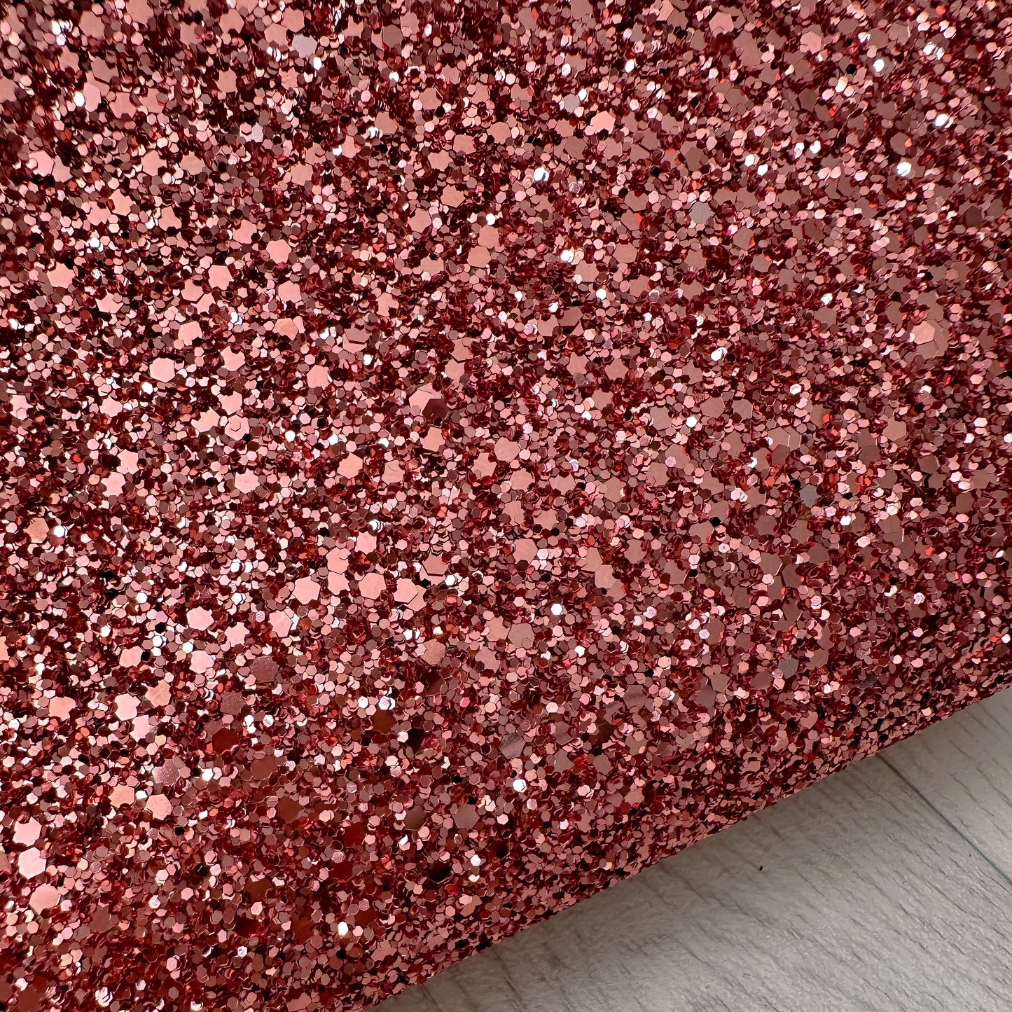 Copper Queen Rose Gold Chunky Glitter