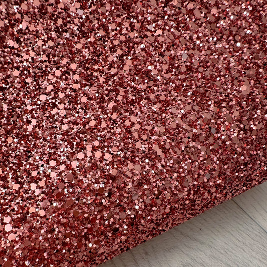 Copper Queen Rose Gold Chunky Glitter