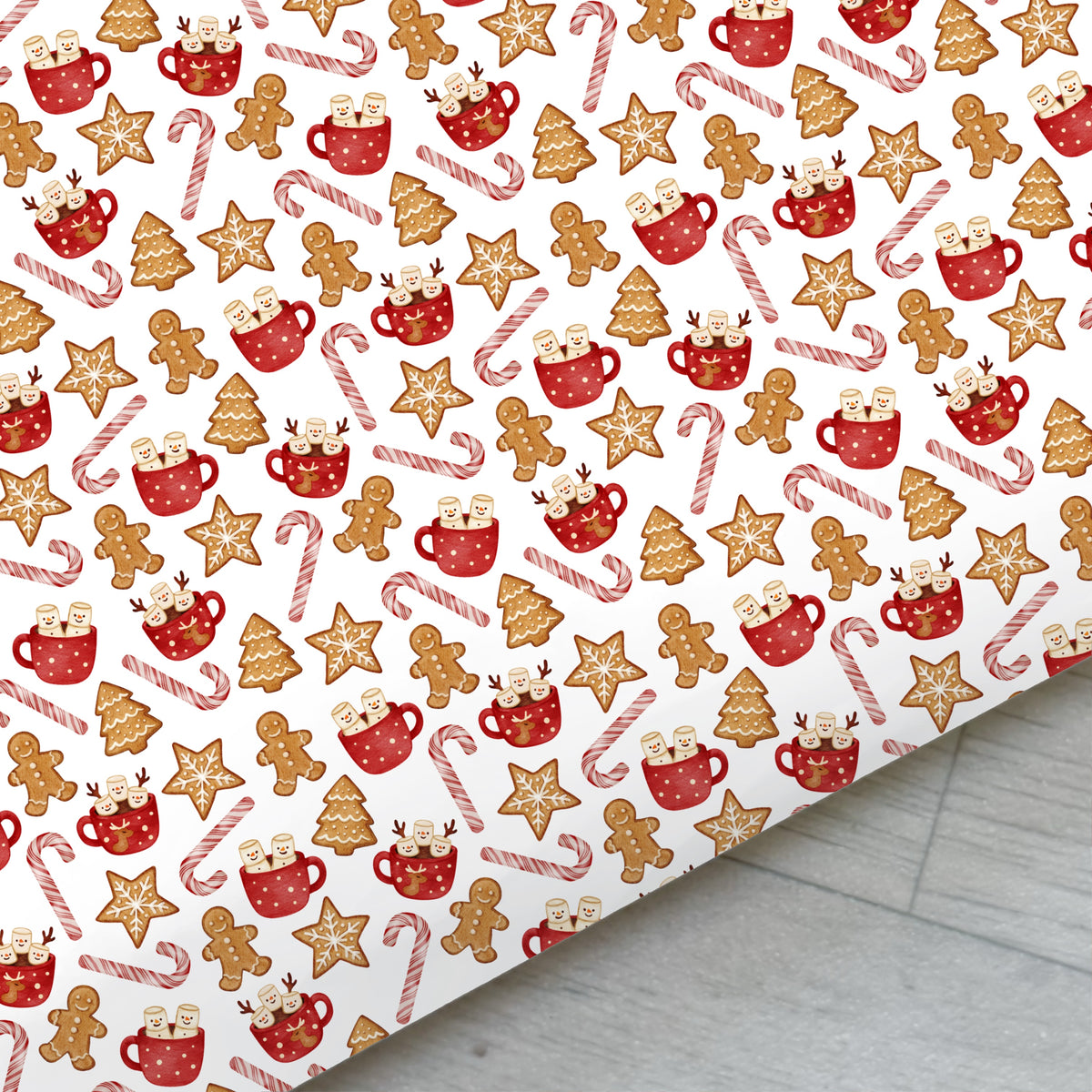 Cookies & Marshmallows Faux Leather Sheet