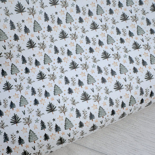 Festive Forest Leatherette