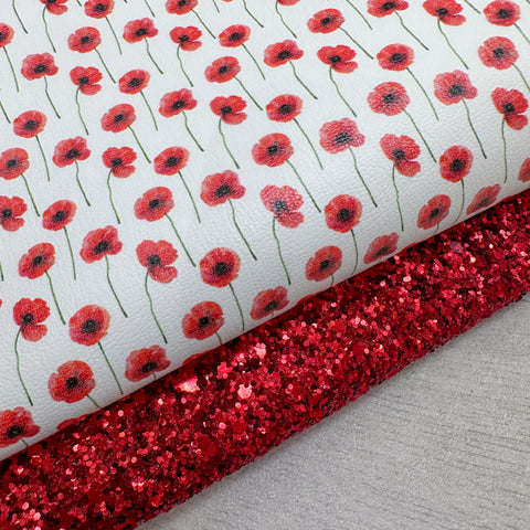 Poppy Fields Glitter Duo