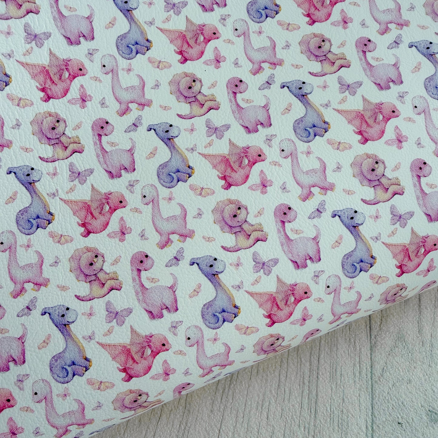 Girlie Dinosaur Leatherette