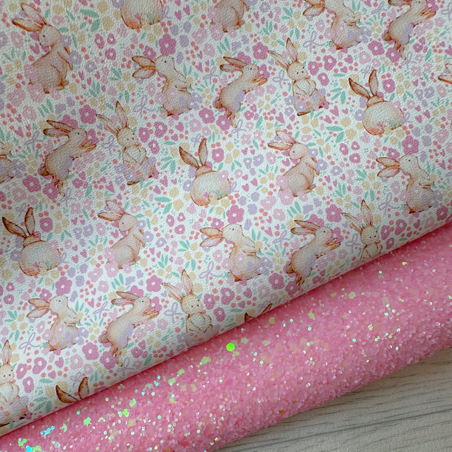 Fun Blossom Bunnys Glitter Duo