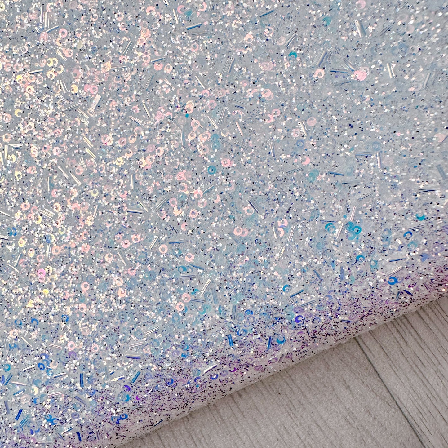 So Spangeled White Glitter