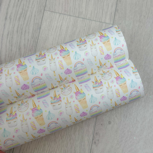 Unicorn Deserts Leatherette