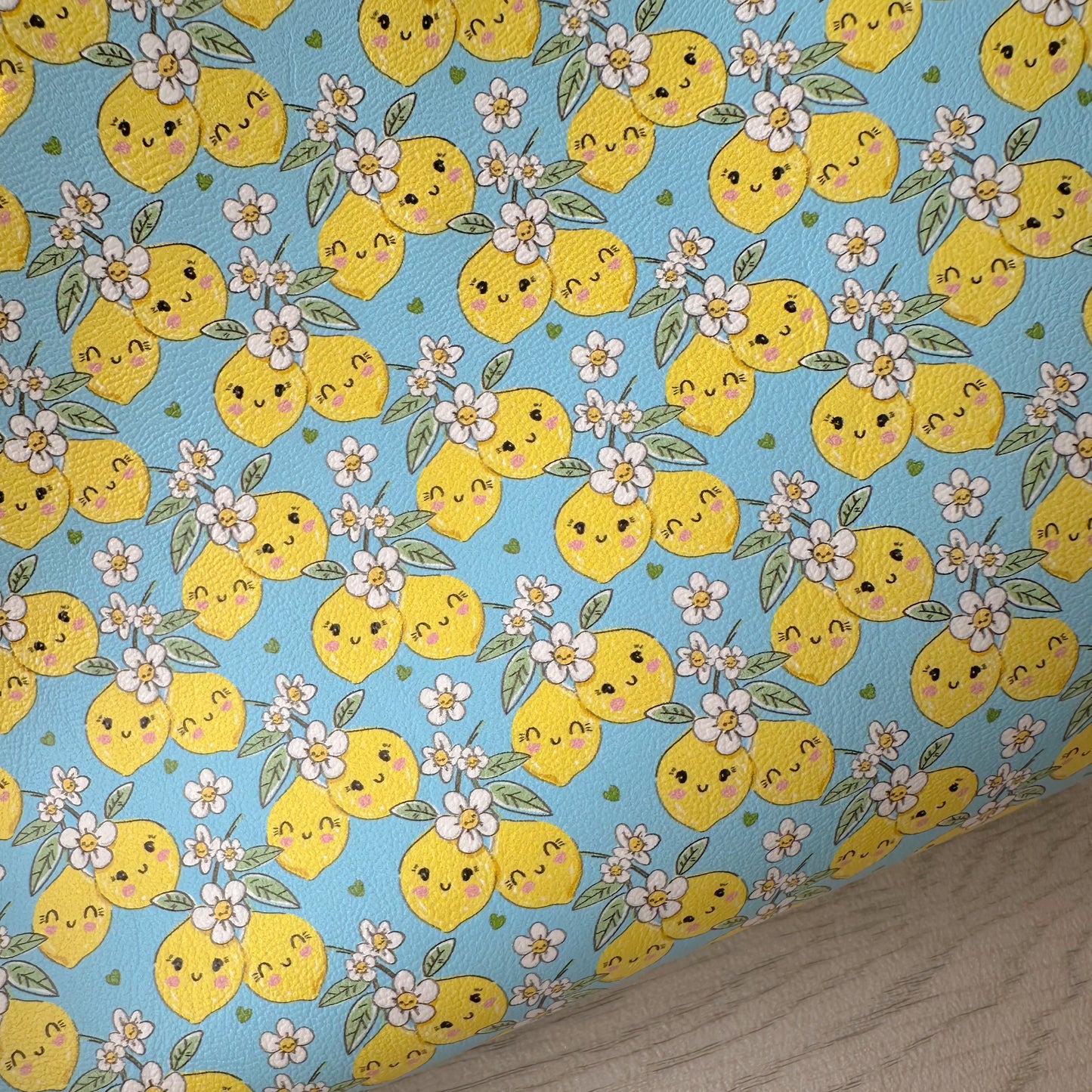 Cute Lemons Leatherette