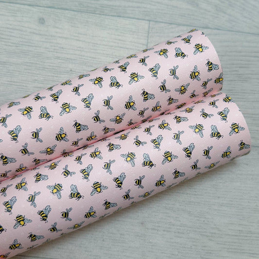Bumble Bees Leatherette