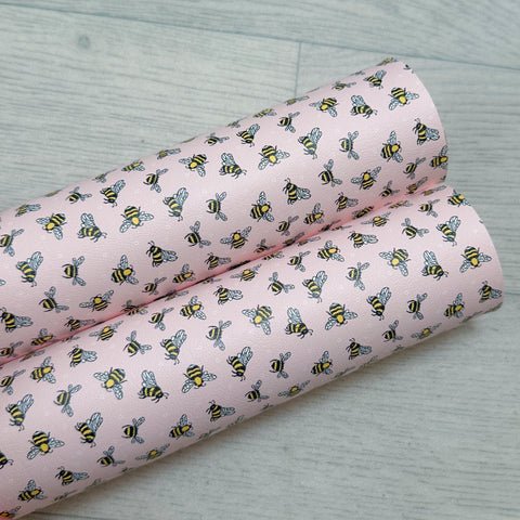 Bumble Bees Leatherette