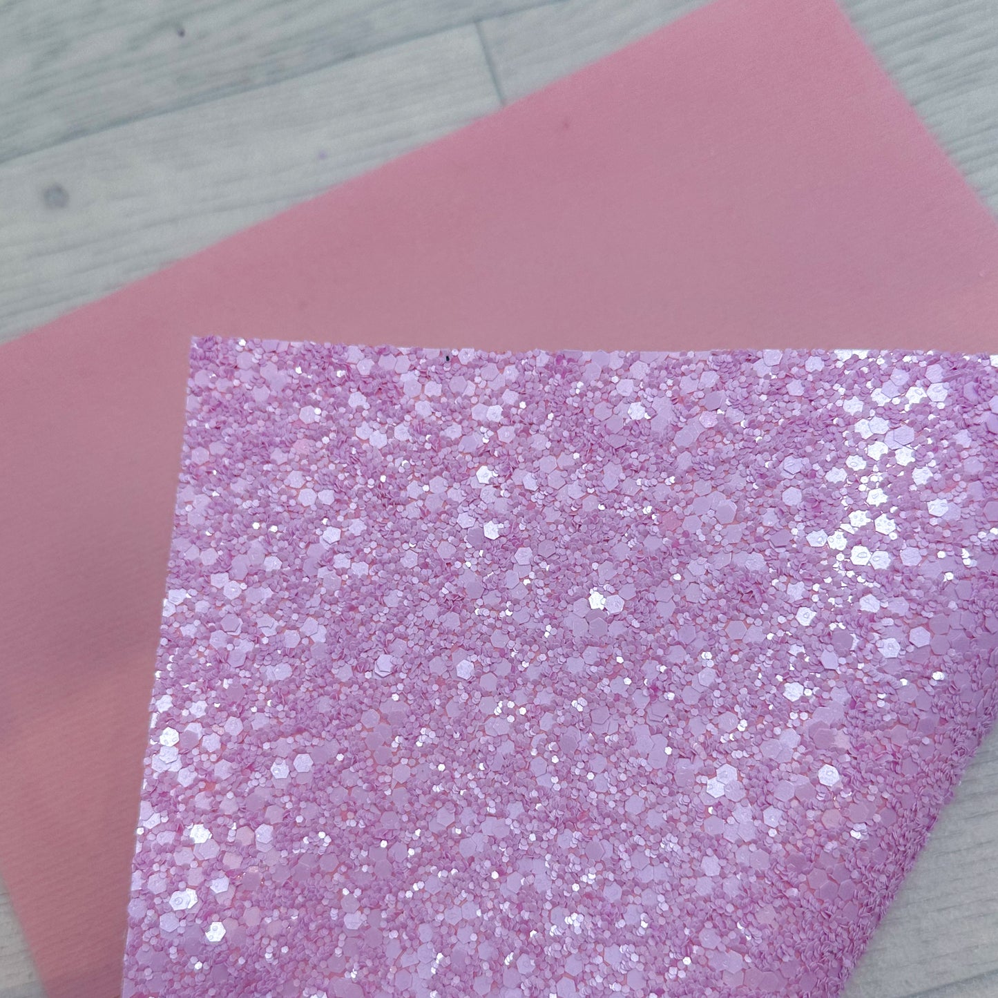 Pearly Shimmer Sweet Pink Glitter Chunky Glitter