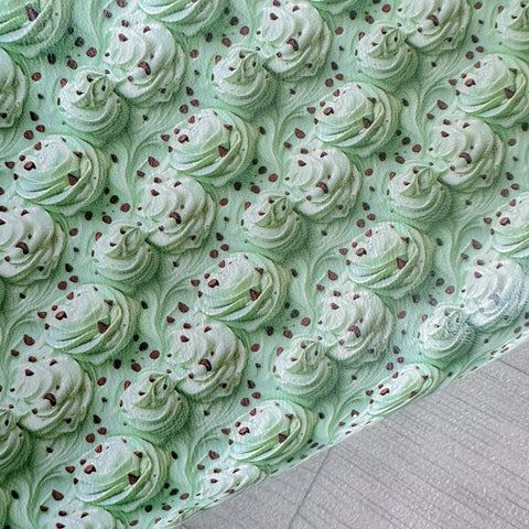 Mint Choc Chip Ice Cream Leatherette
