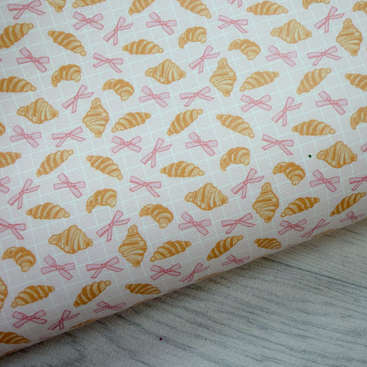Bow Croissant Leatherette