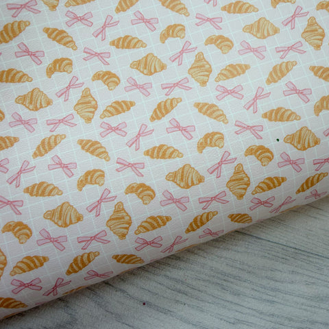 Bow Croissant Leatherette