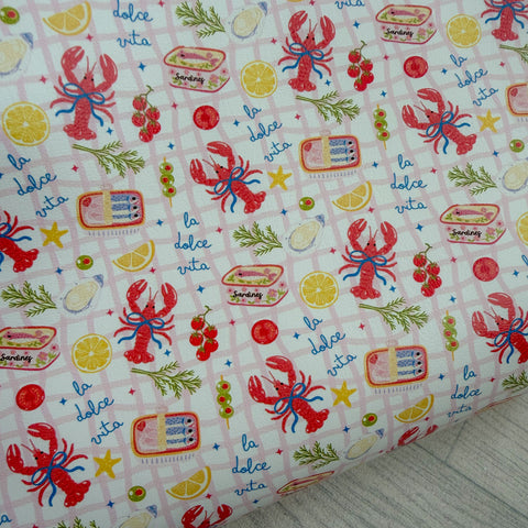 La Dolce Vita Pink Leather Sheet