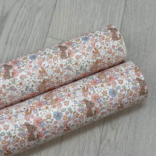 Muse Bloom Bunny Floral Leatherette