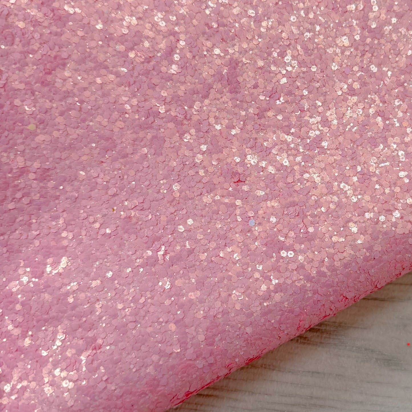 Pretty Pearls Pink Chunky Glitter