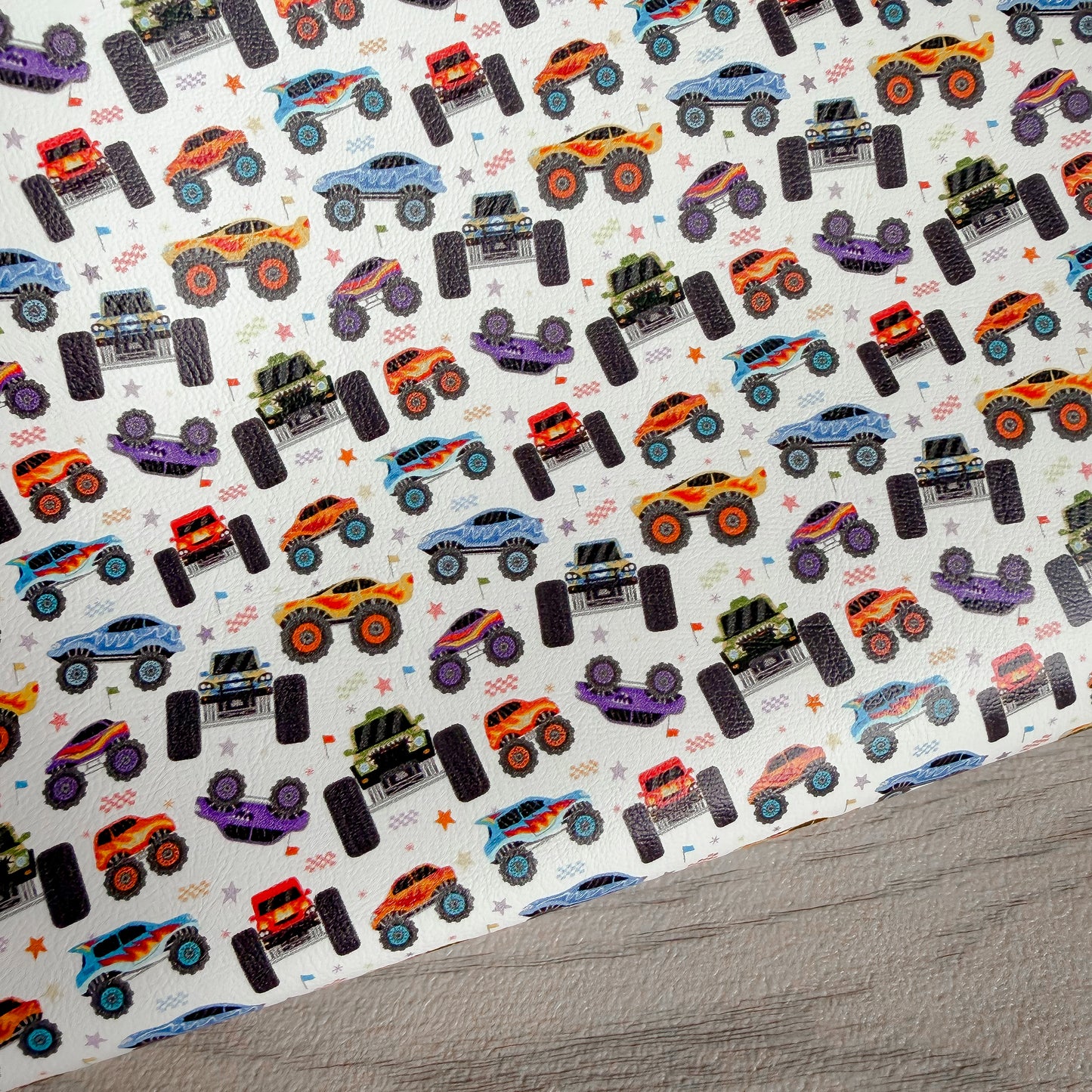 Monster Trucks Leatherette