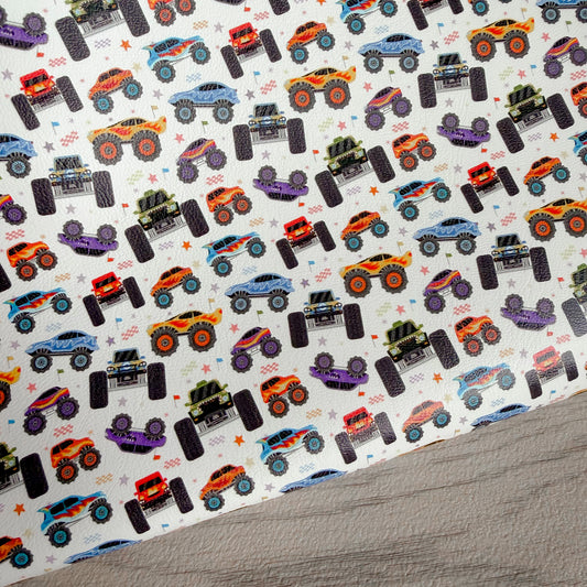 Monster Trucks Leatherette