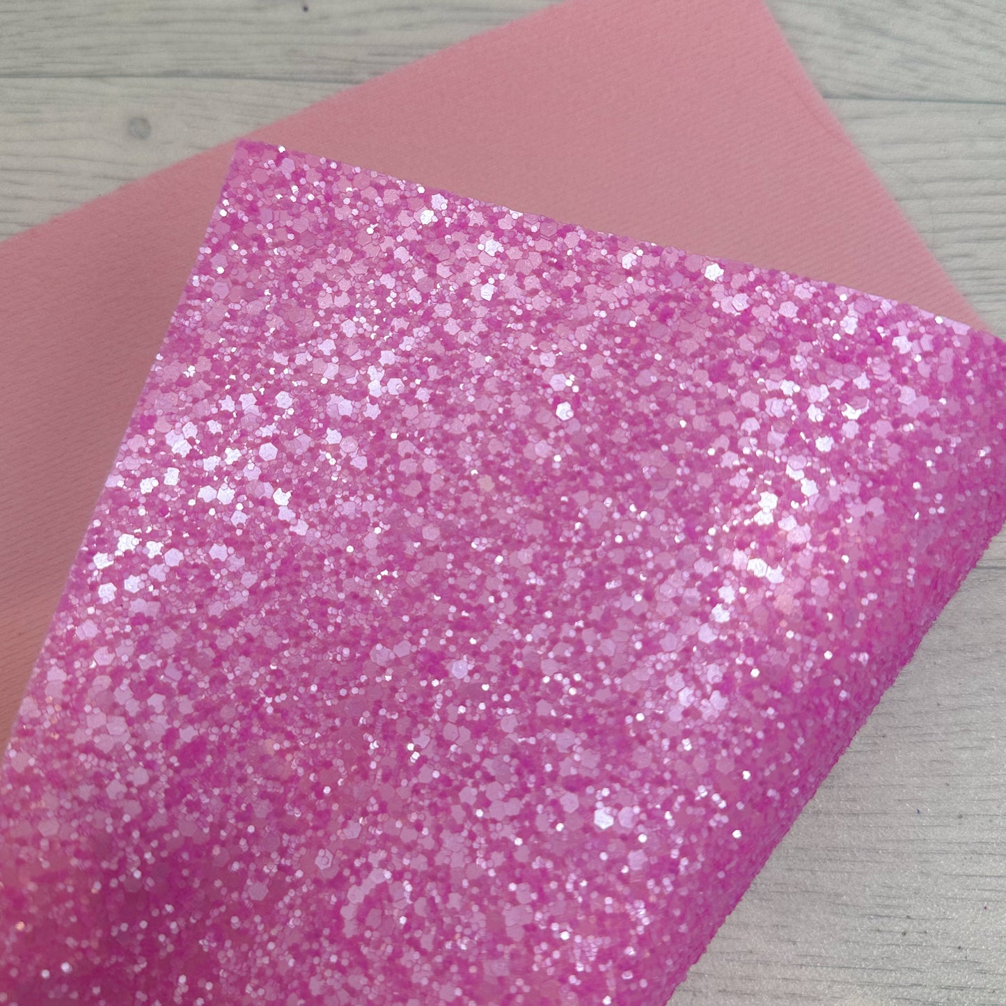 Pearly Shimmer Candy Pink Glitter Chunky Glitter